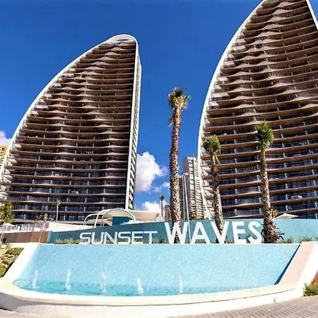 Sunset Waves By Sonneil Benidorm